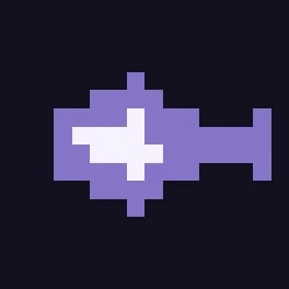 WUKO's day-one pixel art: a small, four-tone sketch